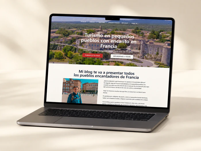 Captura del proyecto Diego en France creado por Diego Cuenca.