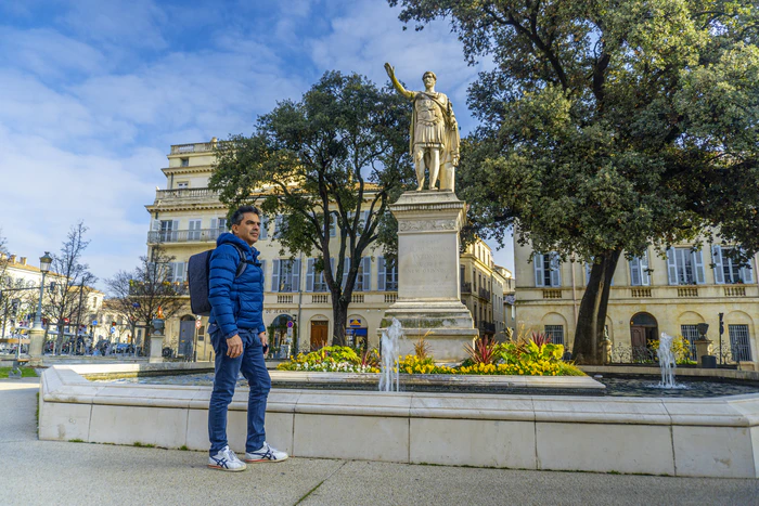Diego Cuenca en Nîmes, Francia.